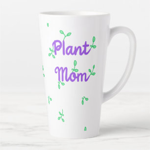 Caneca De Café Latte Plantas Mãe Mug