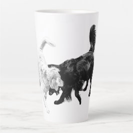 Caneca De Café Latte Play Is the Language