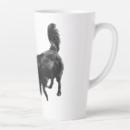 Caneca De Café Latte Play Is the Language