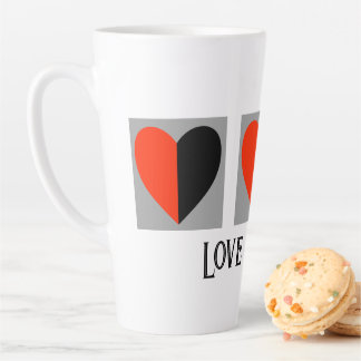Caneca De Café Latte Poção de Amor Lata de Lata Cerâmica
