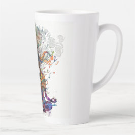 Caneca De Café Latte Poção Mágica de Mulher Inspirou Lata