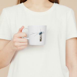 Caneca De Café Latte Poema fotográfico do coordenador de caos dos acess