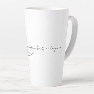 Caneca De Café Latte Poetry Mug