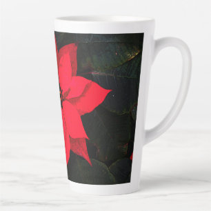Caneca De Café Latte Poinsettia 6078