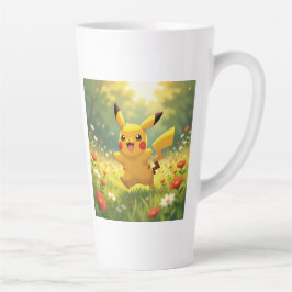 Caneca De Café Latte Pokémon und seine Treue Freunde