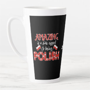Caneca De Café Latte Polska Incrível É Um Efeito Secundário De Ser Polo
