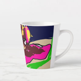 Caneca De Café Latte Polvo