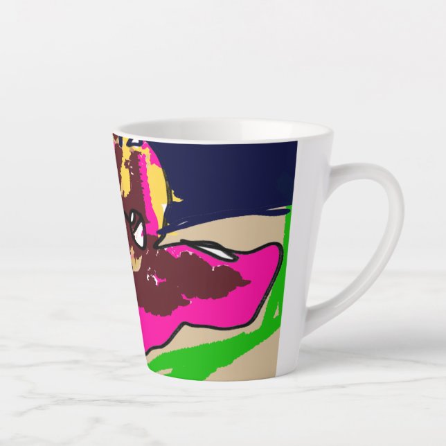 Caneca De Café Latte Polvo (Direita)