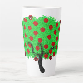 Caneca De Café Latte Pomegranato Tu B'Shvat ט ו ב ש ב ט Shavuot