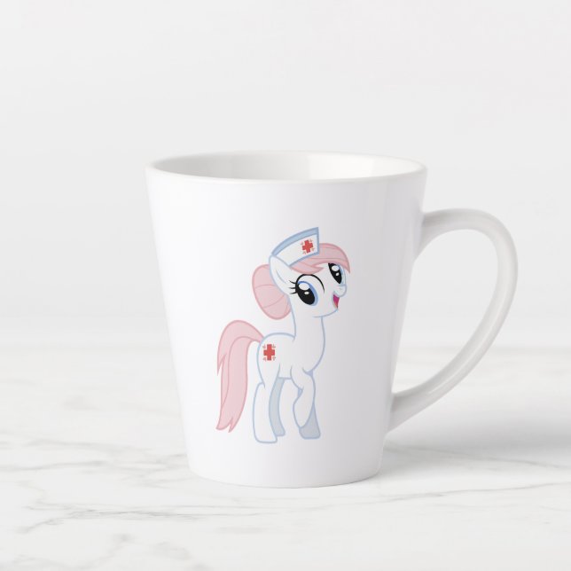 Caneca De Café Latte Pônei (Direita)