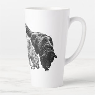 Caneca De Café Latte Pontos Sussuros do outono