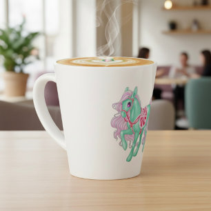 Caneca De Café Latte Pony