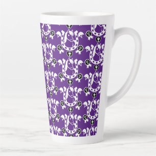 Caneca De Café Latte Pony Horse Home