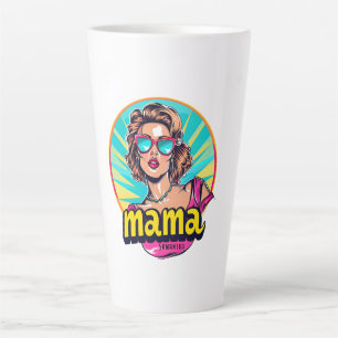 Caneca De Café Latte Pop da Mãe Personalizada (3)