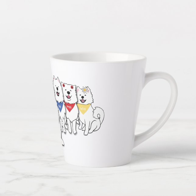 Caneca De Café Latte Poppet e a gangue (Direita)