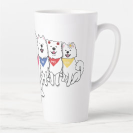 Caneca De Café Latte Poppet e a gangue