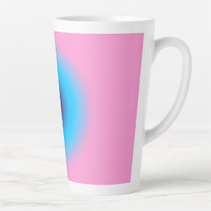 Caneca De Café Latte Portas De Gradiente Celestial
