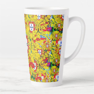 Caneca De Café Latte Portuguesa