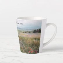 Prado de verão, texto personalizado, citação ou ve