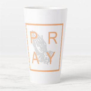 CANECA DE CAFÉ LATTE PRAY