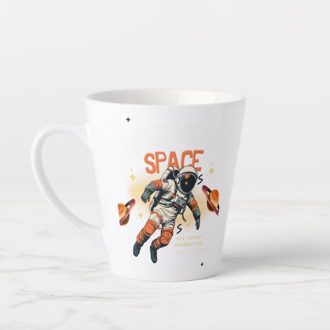 Caneca De Café Latte Precisa Mais Espaço (Esquerda)