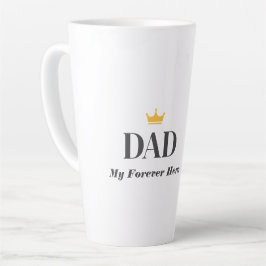 Caneca De Café Latte Presente com Nome Personalizado para o Pai