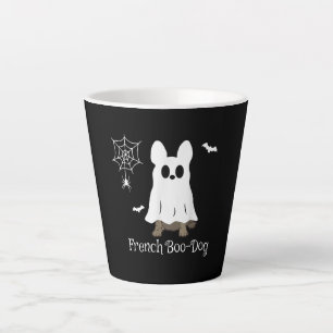 Caneca De Café Latte Presente de Cão-de-Cachorro Francês no Dia das B
