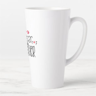 Caneca De Café Latte Presente de casal para sempre