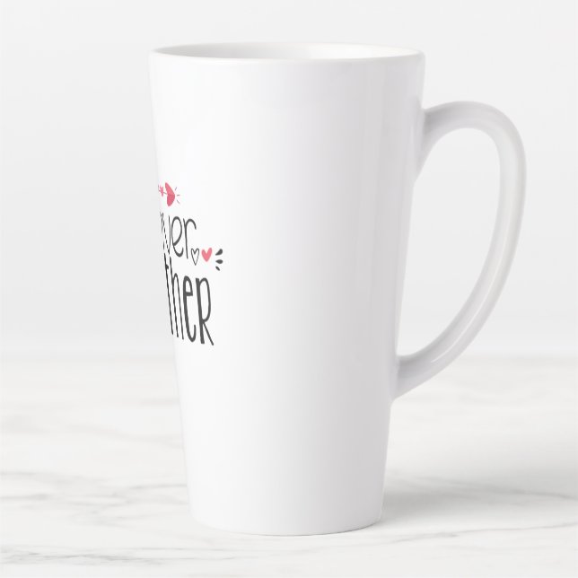 Caneca De Café Latte Presente de casal para sempre (Direita)