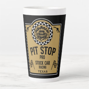 Caneca De Café Latte Presente de Corrida de Stock Car