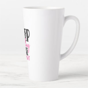 Caneca De Café Latte Presente de Enfermeira Dormir Todo o Dia Enfermeir