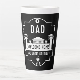 Caneca De Café Latte Presente de Liberdade da Prisão Saia da Cadeia