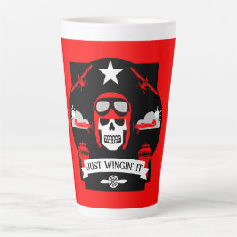 Caneca De Café Latte Presente De Piloto Privado E Comercial