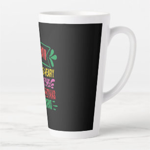 Caneca De Café Latte Presente De Xmas O Mundo Cresceu Fardo