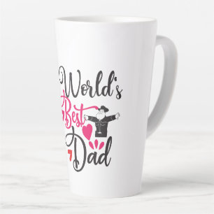 Caneca De Café Latte Presente do Dia dos Pais para o Papai!
