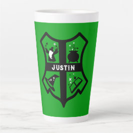 Caneca De Café Latte Presente do Magic Wizard