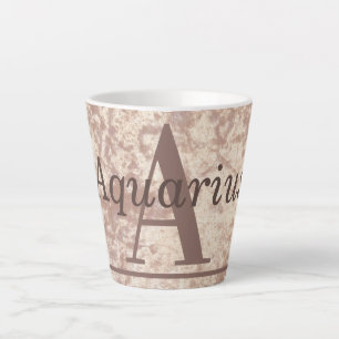 Caneca De Café Latte Presente especial na moda Aquarius de caneta canel