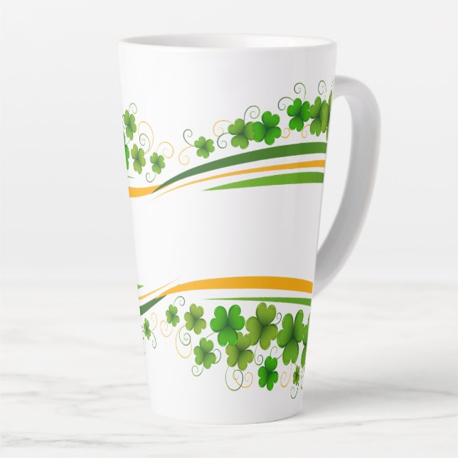 Caneca De Café Latte Presente Para RUAS. Patrick Day (Ângulo direito)