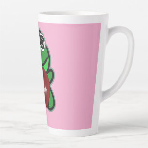 Caneca De Café Latte Presente Personalizado Amor Você Kawaii Coração de