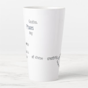 Caneca De Café Latte Presente Personalizado de Uso Diário com Design In