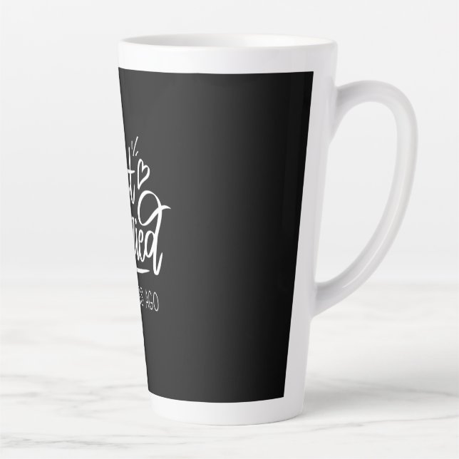 Caneca De Café Latte Presentes de Casamento | 20 Casamento (Direita)