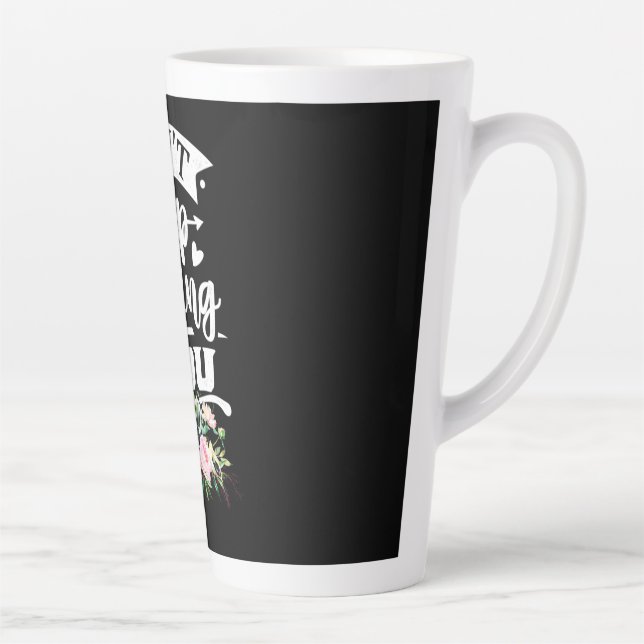Caneca De Café Latte Presentes de Casamento | Não Pode Parar De Te Amar (Direita)