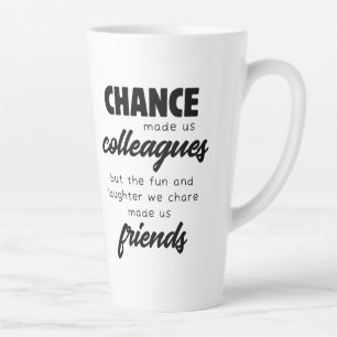 Caneca De Café Latte Presentes de Colega de Trabalho que Está Saindo pa