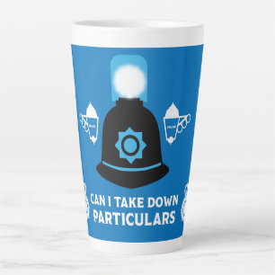 Caneca De Café Latte Presentes E Acessórios Da Polícia Britânica