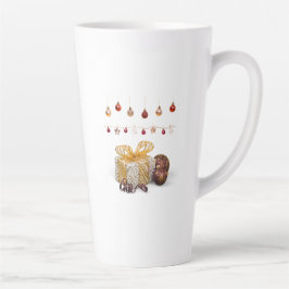 Caneca De Café Latte Presentes e Enfeites
