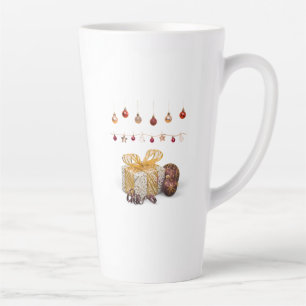 Caneca De Café Latte Presentes e Enfeites