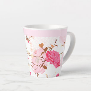 Caneca De Café Latte primavera