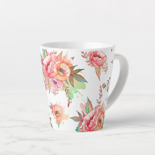 Caneca De Café Latte primavera