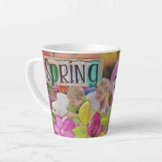 Caneca De Café Latte Primavera