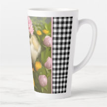 Primavera de Pintinhos e flores